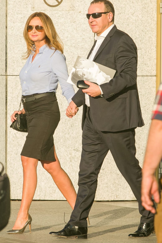 Jacek Kurski i Joanna Klimek