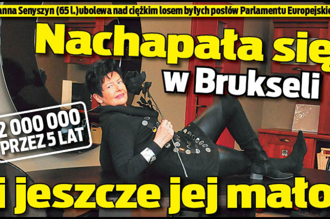 Nachapała się w Brukseli i jeszcze jej mało