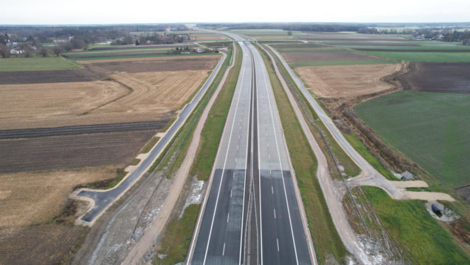 Postępy na budowie A2 Siedlce - Biała Podlaska