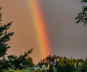 Malownicze niebo nad Bukowiną Tatrzańską