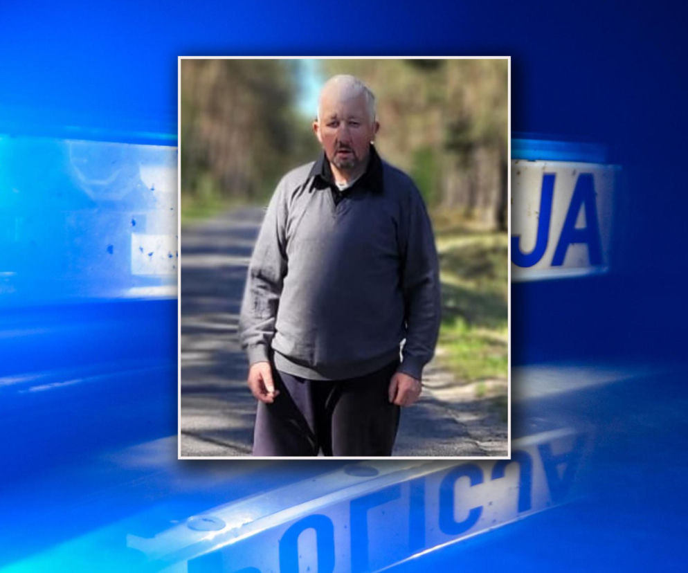 Pilny apel policji w sprawie zaginięcia 63-latka! Józef wyszedł z domu i zniknął bez śladu