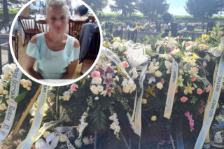 Martę miał zabić własny mąż. Tak pożegnali ją bliscy. Morze kwiatów na jej grobie [GALERIA]