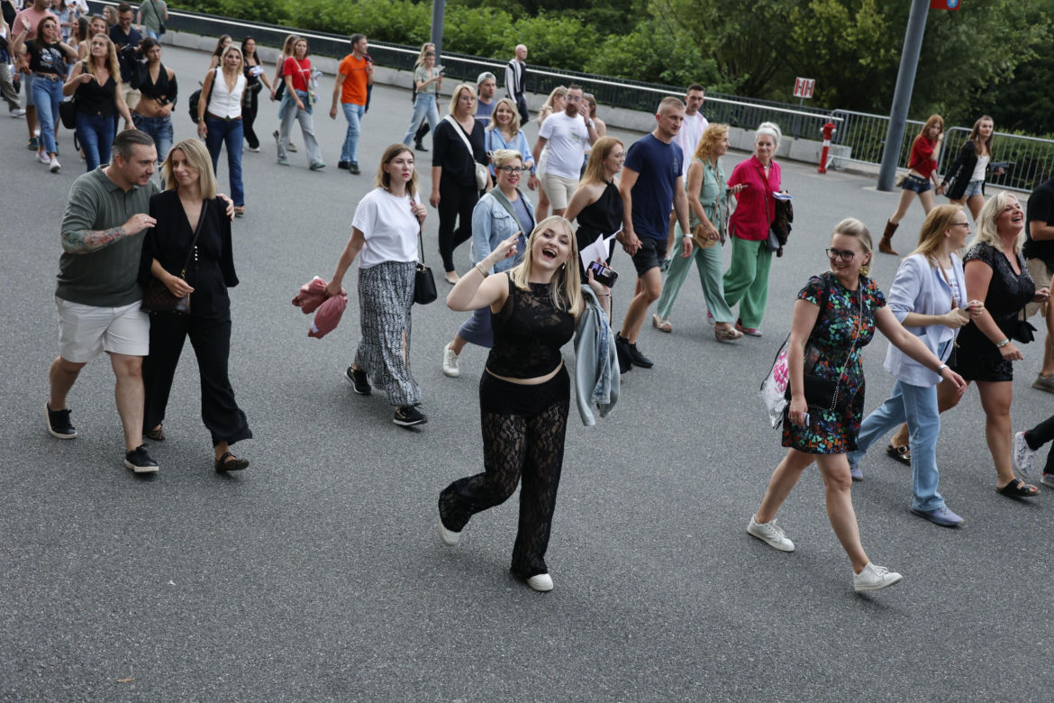 Koncert Jennifer Lopez w Warszawie (25.07.2025) - część pierwsza. Organizatorem koncertu jest Prestige MJM