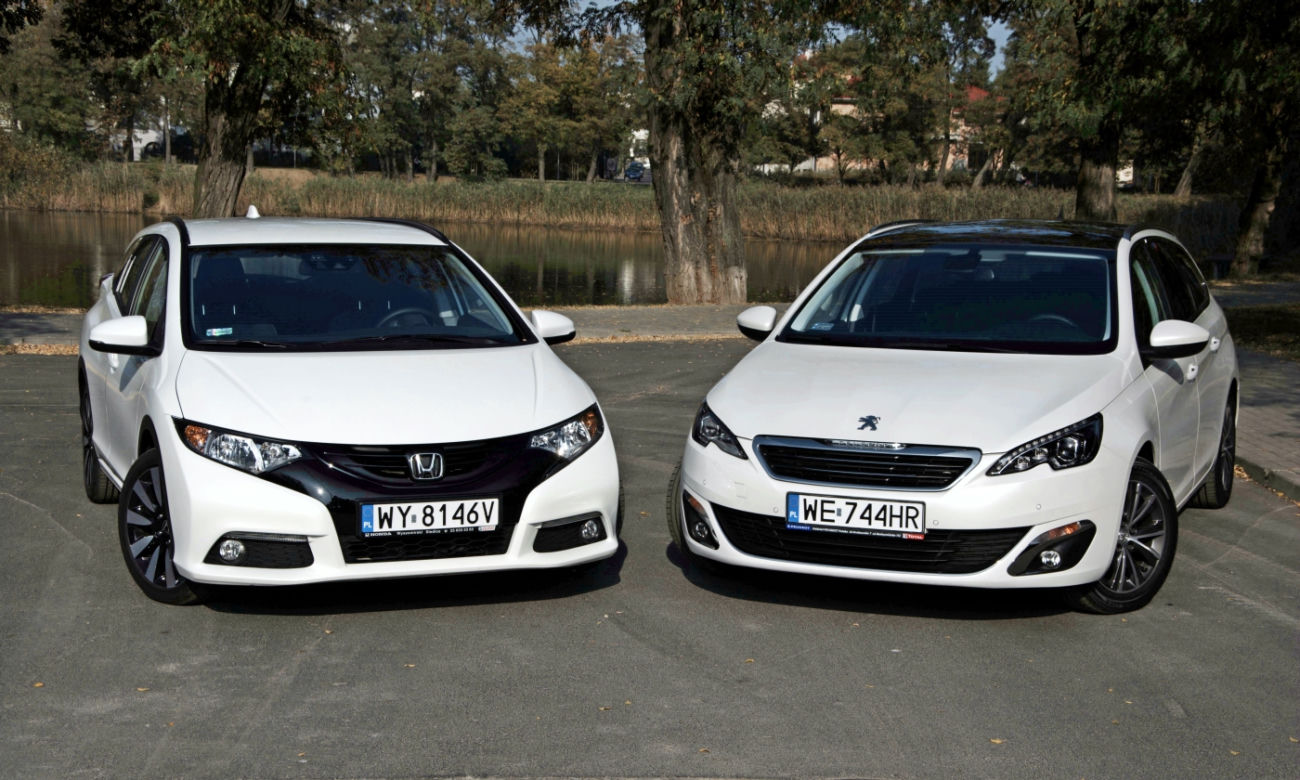 Honda Civic Tourer vs. Peugeot 308 SW