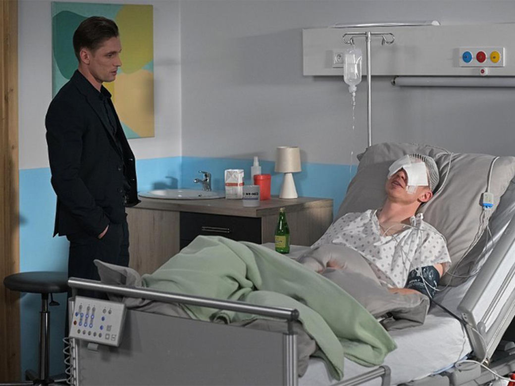 Pierwsza miłość, odcinek 4034: Alan (Alan Andersz), Oskar (Filip Gurłacz) 