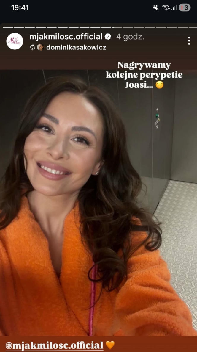 M jak miłość na planie po wakacjach 2026. Joanna (Dominika Sakowicz)