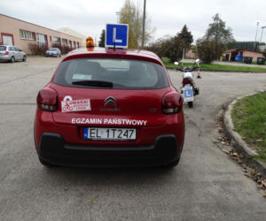 Egzamin na „prawko” w Bełchatowie. WORD wyjechał na ulice miasta