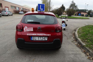 Samochód egzaminacyjny WORD-u wyjechał na ulice Bełchatowa. Już można zdawać „prawko” w naszym mieście 
