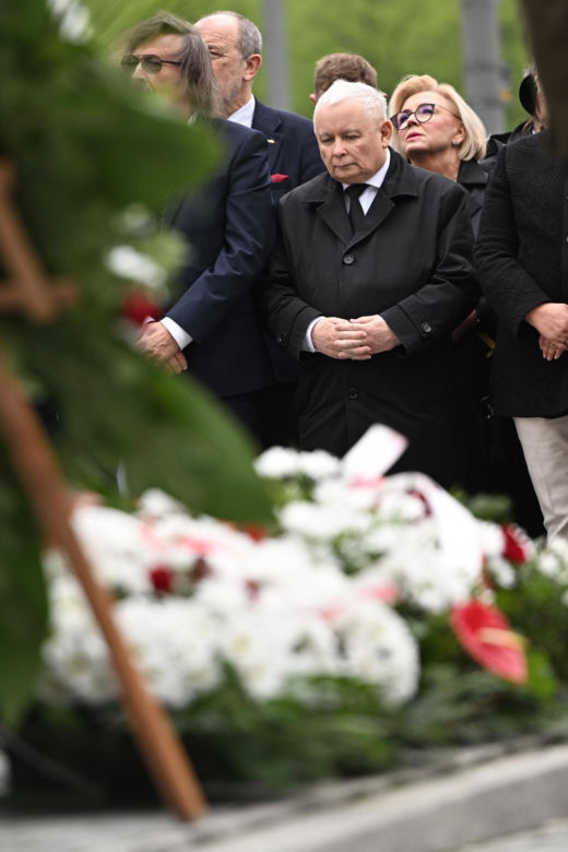 14. rocznica katastrofy smoleńskiej. Obchody w Warszawie