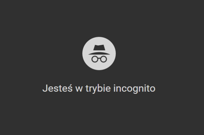 Tryb Incognito Chrome