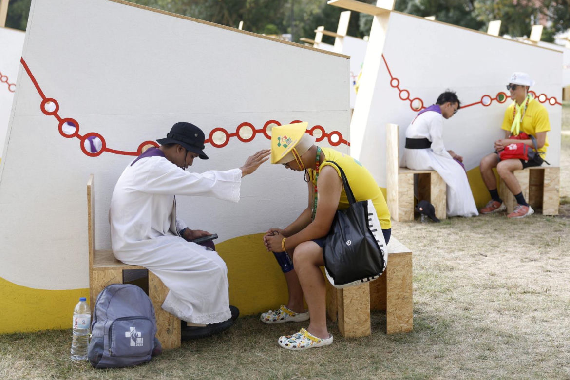 ŚDM 2023 w Lizbonie. Tłumy wiernych i wielka spowiedź. Podczas, której obecny jest Papież Franciszek