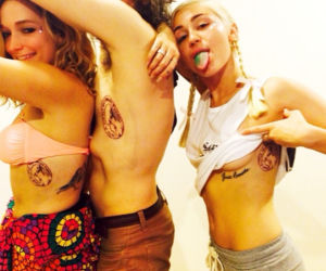 Miley Cyrus chwali się nową fryzurą i dziwnym tatuażem!