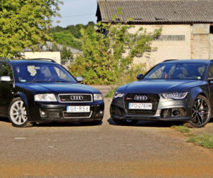 Audi RS6 Avant C7 (2014 r.) vs. Audi RS6 Avant C5 (2003 r.)