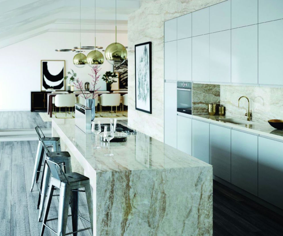 Dekton Arga - kolekcja Stonika. Cosentino