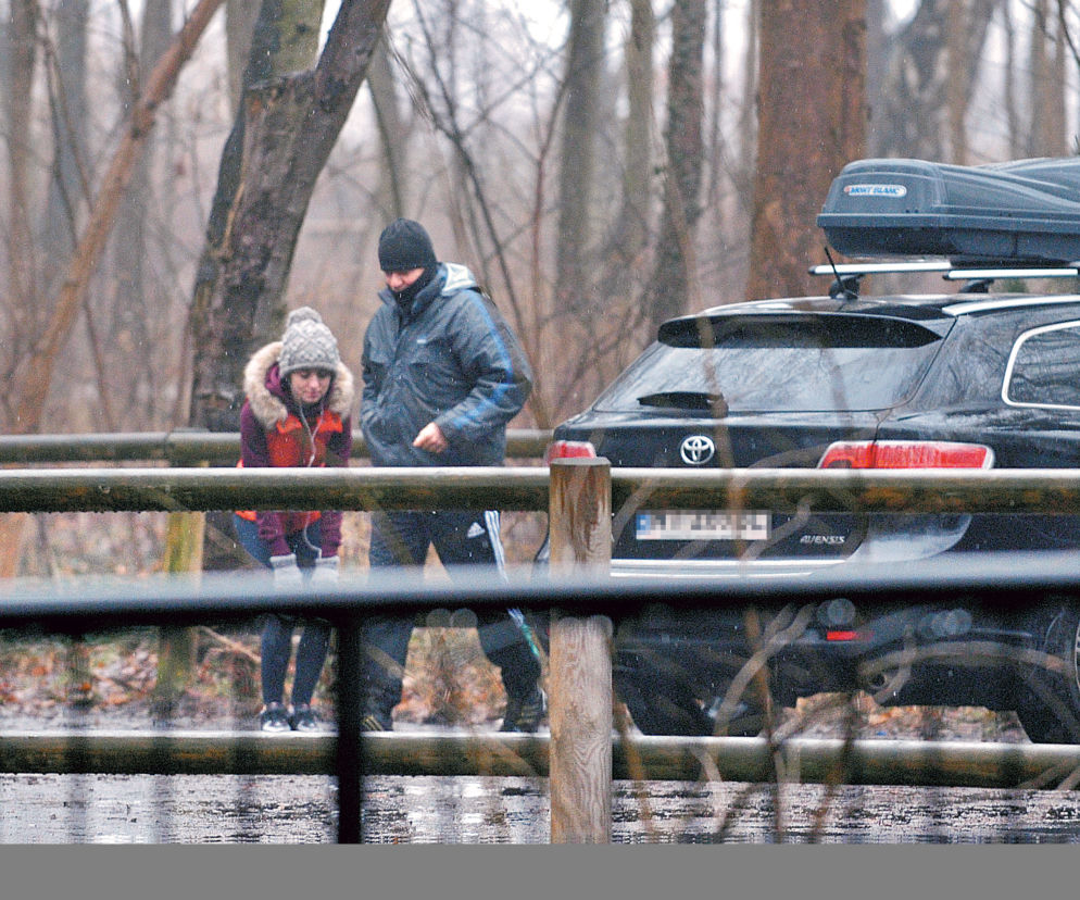 Tusk biega z elegantką