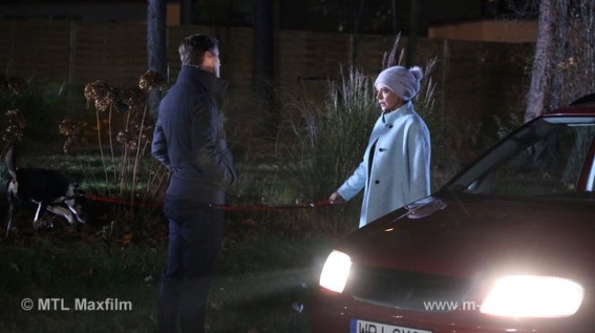 	M jak miłość odc. 1118. Magda (Anna Mucha), Olek (Maurycy Popiel)