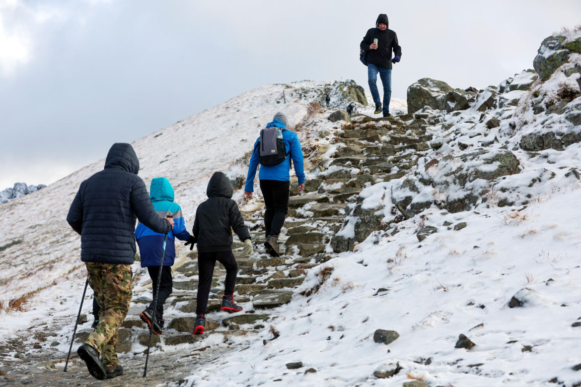 Tatry przysypane śniegiem