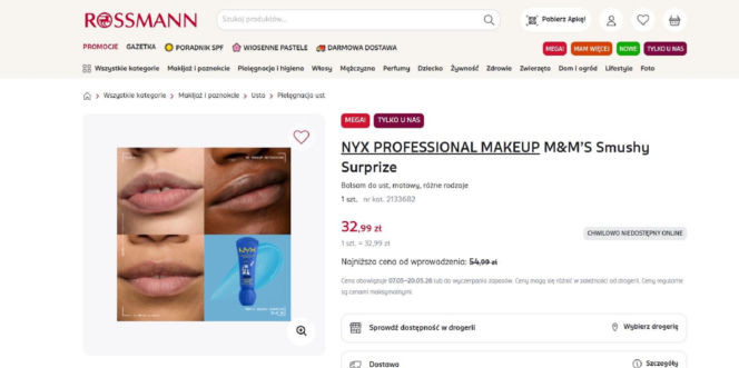 Nowe blind boxy w Rossmannie. Kultowa marka połączyła siły z M&M'sami