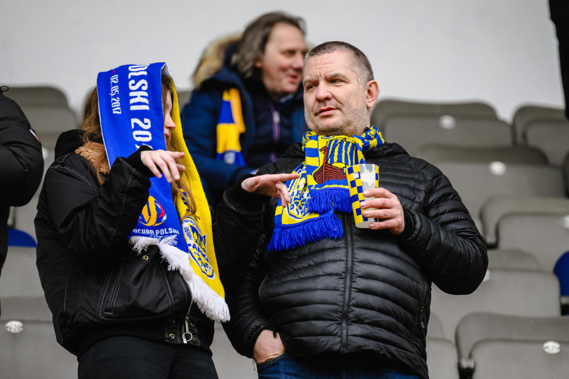 Arka Gdynia - GKS Katowice: Zdjęcia kibiców z meczu 22. kolejki PKO BP Ekstraklasy