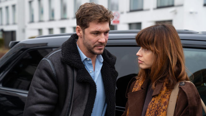 M jak miłość odc. 1924. Kama (Michalina Sosna), Marcin (Mikołaj Roznerski)