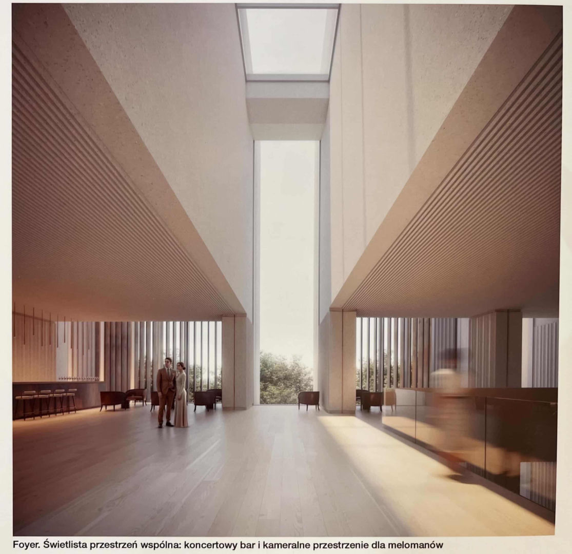 Filharmonia wg projektu Plus3 Architekci