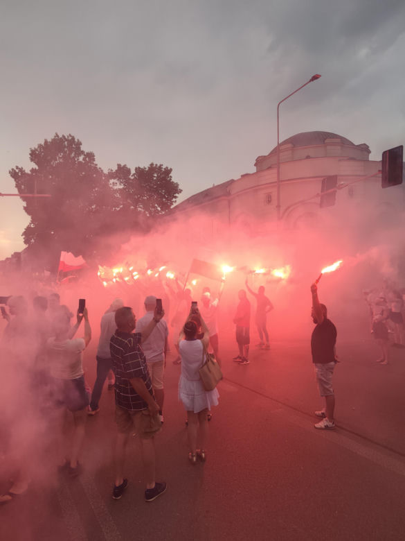 „Cześć i chwała bohaterom!”. Siedlczanie spotkali się w centrum miasta, by uczcić 82. rocznicę wybuchu Powstania Warszawskiego