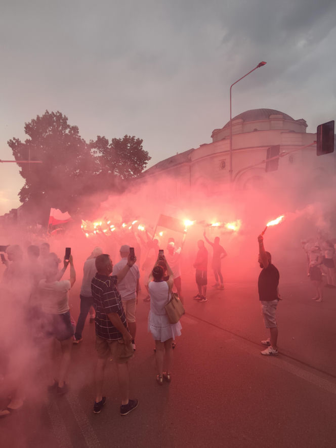 „Cześć i chwała bohaterom!”. Siedlczanie spotkali się w centrum miasta, by uczcić 82. rocznicę wybuchu Powstania Warszawskiego