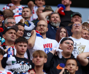 Górnik Zabrze - Lech Poznań: Zdjęcia kibiców i zawodników z meczu 8. kolejki PKO BP Ekstraklasy