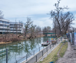 Przedmieście Oławskie. Tereny nad rzeką