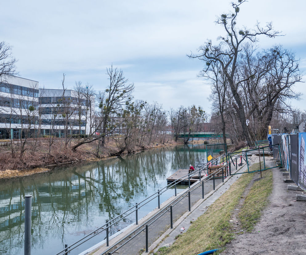 Przedmieście Oławskie. Tereny nad rzeką