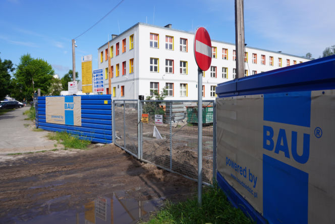 SP 215 na Pradze w remoncie