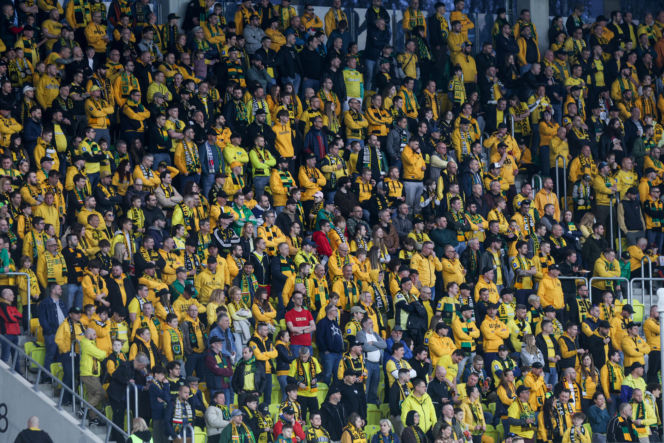 GKS Katowice - Lechia Gdańsk: Zdjęcia kibiców i zawodników z meczu 25. kolejki PKO BP Ekstraklasy