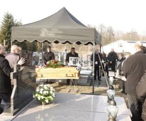 Pogrzeb fotoreportera Adama Chełstowskiego