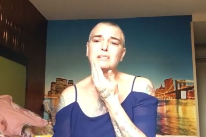 Sinead O'Connor nagrała niepokojący film