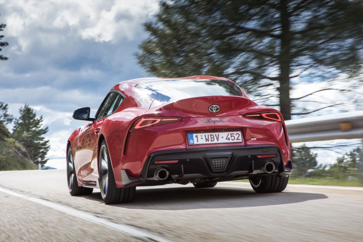 Toyota GR Supra w kolorze Renaissance Red