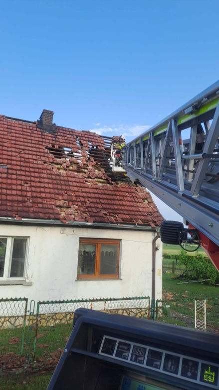 Trąba powietrzna na Opolszczyźnie