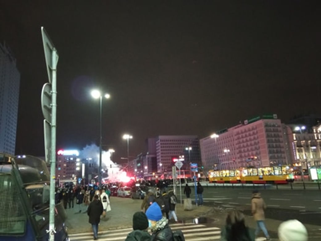 Strajk kobiet w Warszawie (29.01.2021)