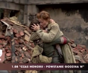 Pytanie na śniadanie na planie 7 sezonu Czasu honoru. Magdalena Różczka, Maciej Zakościelny