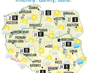 Prognoza pogody na środę, 12 czerwca 2013: Warszawa - 23, Wrocław - 24, Kraków - 22