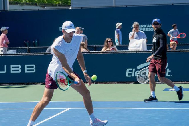 Trening polskich tenisistów przed US Open 2026