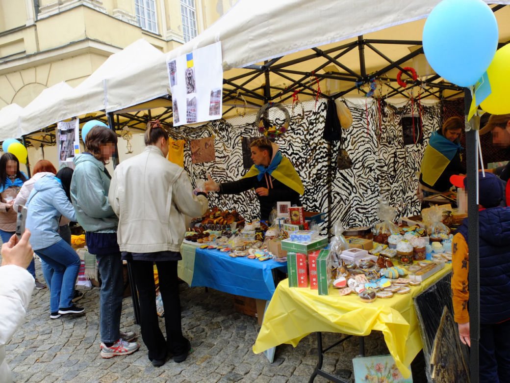Jarmark z Ukrainy na lubelskim Rynku