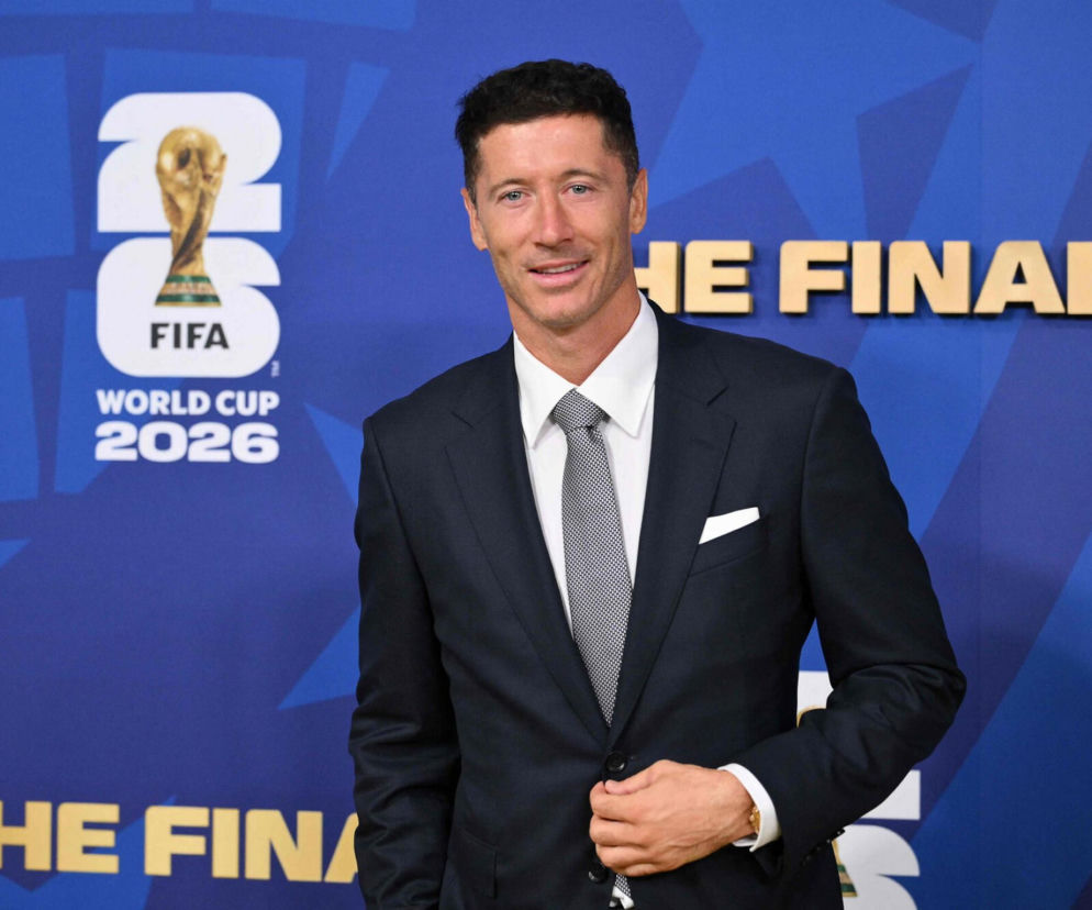 Robert Lewandowski w Nowym Jorku na finale MŚ 2026. Polak zachwyca stylizacją
