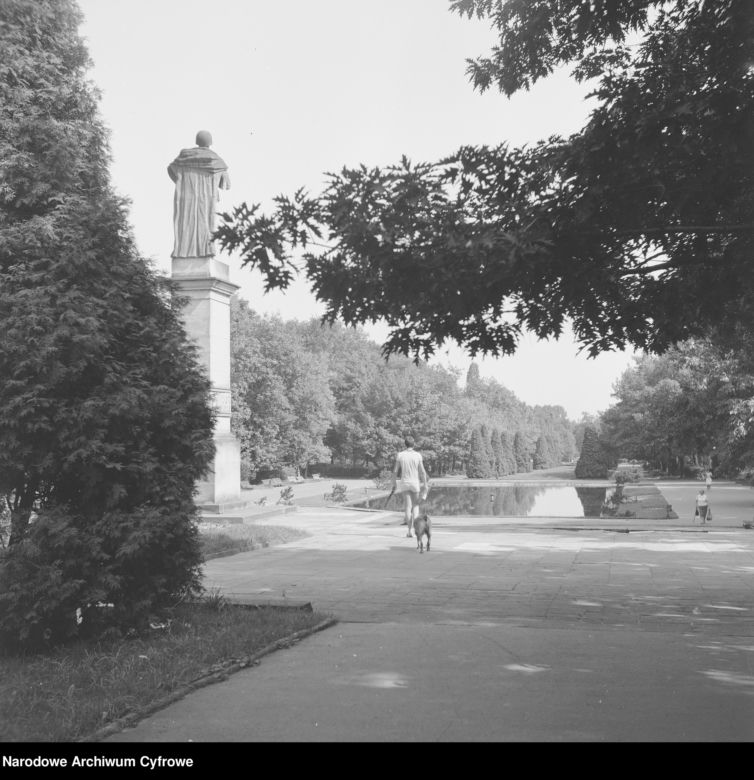 Park Planty. 1973 rok