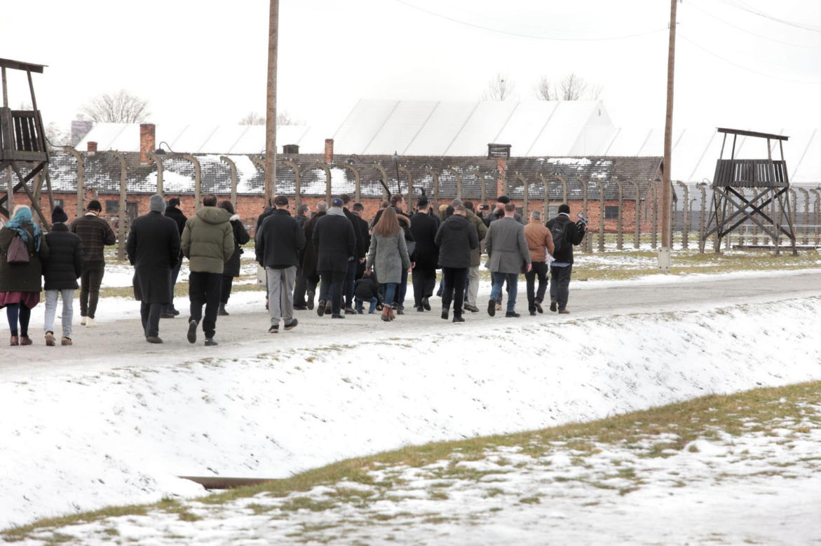 Elon Musk z wizytą w Muzeum Auschwitz-Birkenau