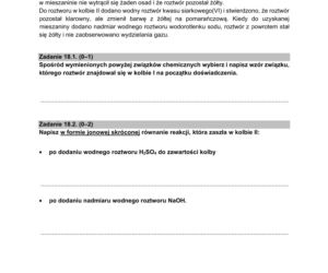 Matura 2021: chemia rozszerzona. Arkusze CKE. Co było na maturze z chemii?
