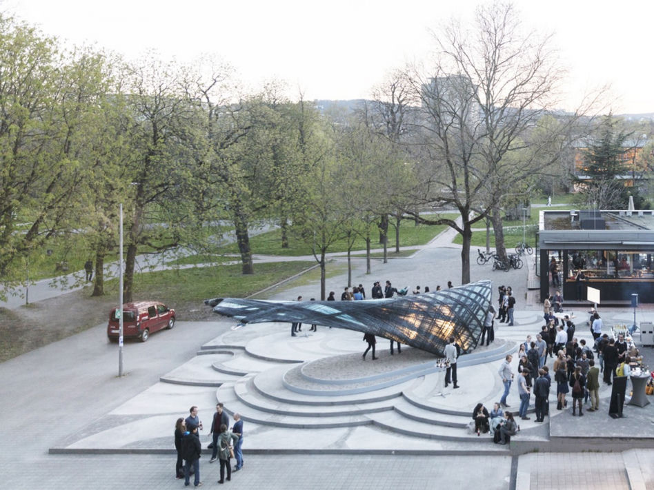 Eksperymentalny pawilon w Stuttgarcie