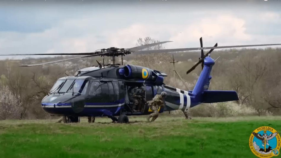 Ukraiński śmigłowiec Black Hawk