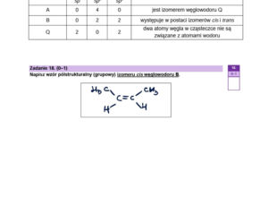 Matura próbna CKE 2026 - chemia. Poprawne odpowiedzi
