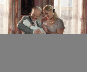 Pierwsza miłość. Kazanowa (Elżbieta Romanowska), Seweryn (Mirosław Kropielnicki)