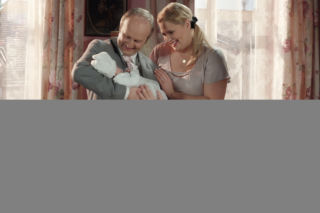Pierwsza miłość. Kazanowa (Elżbieta Romanowska), Seweryn (Mirosław Kropielnicki)